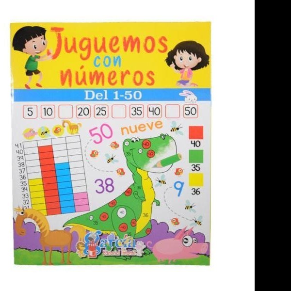 LIBRO ACT. EDU. JUGUEMOS CON NUMEROS GARCIA 1T 1329 PZA